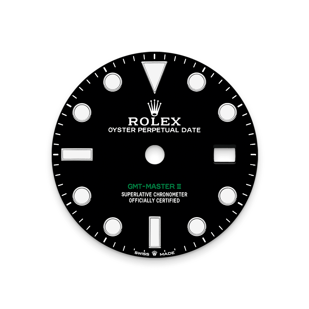 Rolex GMT-Master II M126710GRNR-0004 dial