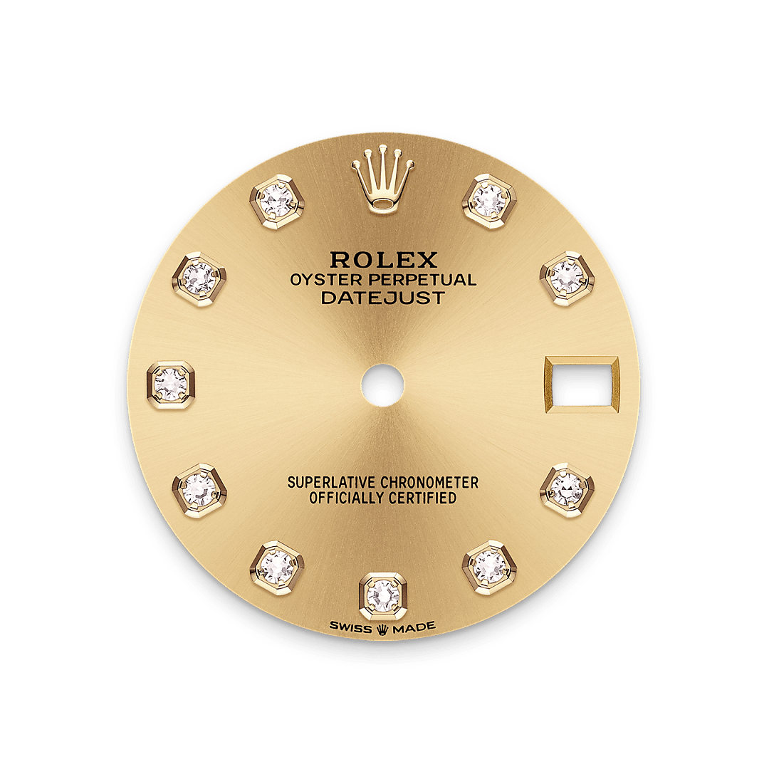 Rolex Datejust 31 M278383RBR-0025 dial