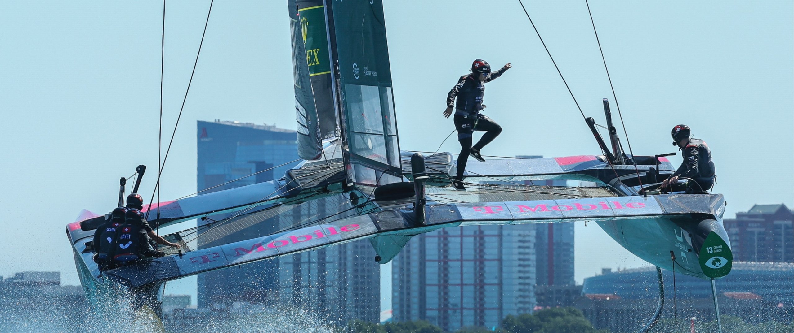 Rolex SailGP catamarans