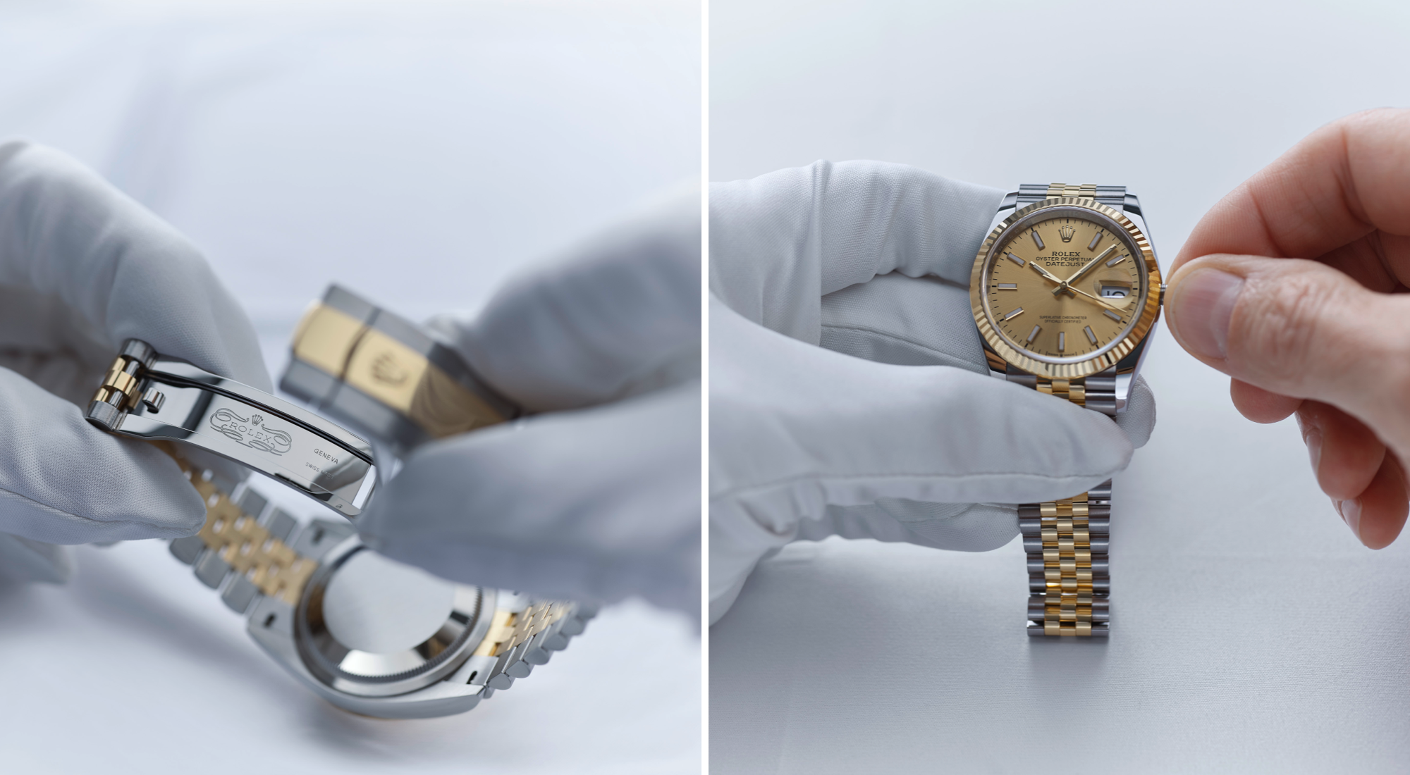 Rolex servicing procedure 11