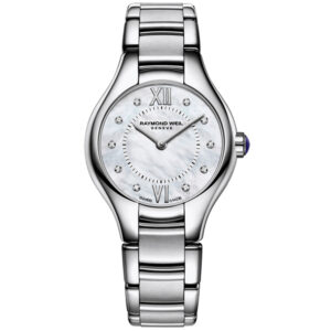 Raymond Weil, Noemia Mother of Pearl & Diamond, Quartz Women’s Watch - Stainless Steel Strap
