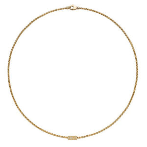 FOPE, Aria Collection, 18ct Yellow Gold Diamond Necklace: 0.02 carats