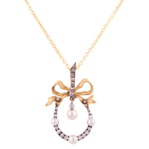 Diamond & Pearl Pendant