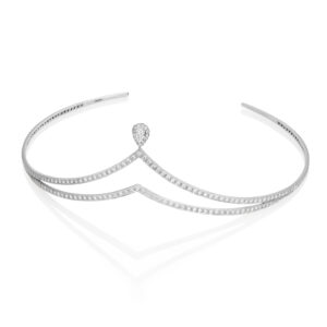 18ct White Gold Diamond Tiara