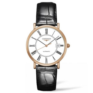 Longines, Elegant Collection 18ct Rose Gold, Automatic Men's Watch