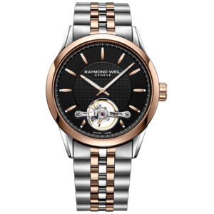 Raymond Weil, Freelancer Black Open Dial, Automatic Men's Watch