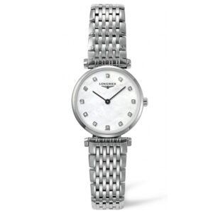 Longines, La Grande Classique Mother of Pearl & Diamond 24mm, Quartz Women's Watch