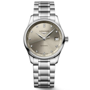 Longines, Master Collection Beige with Diamonds, Automatic Women's Watch