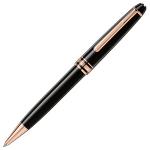 Montblanc, Meisterstück Rose Gold-Coated Classique Ballpoint Pen