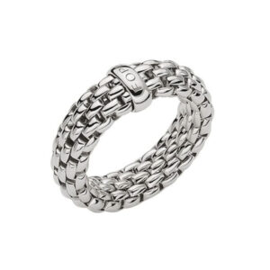 FOPE, Essentials Collection, 18ct White Gold Flex’It Ring