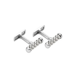 FOPE, Solo Collection, 18ct White Gold Cufflinks
