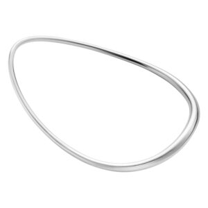 Sterling Silver Offspring Slim Bangle by Georg Jensen