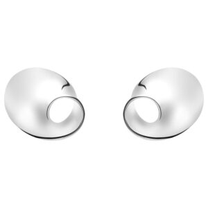Georg Jensen, Sterling Silver Möbius Earclips