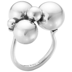 Georg Jensen, Sterling Silver Moonlight Grapes Dress Ring