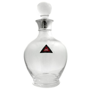 Glass & Silver Mounted Connoisseur Decanter