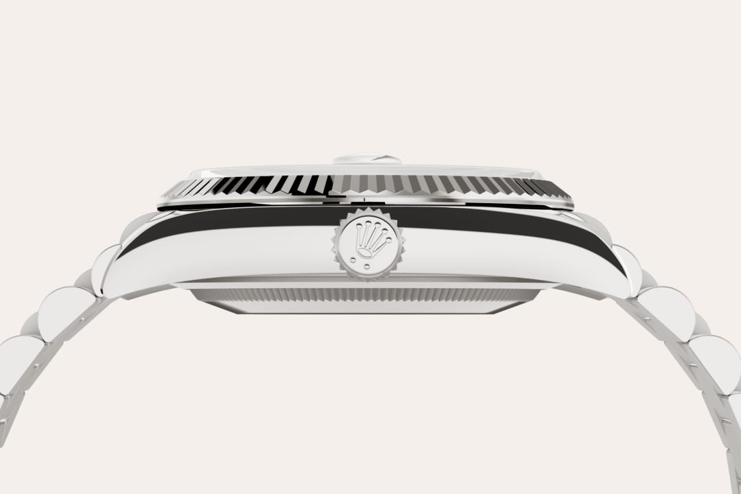 Rolex Day Date 36 M128239-0005 case side view