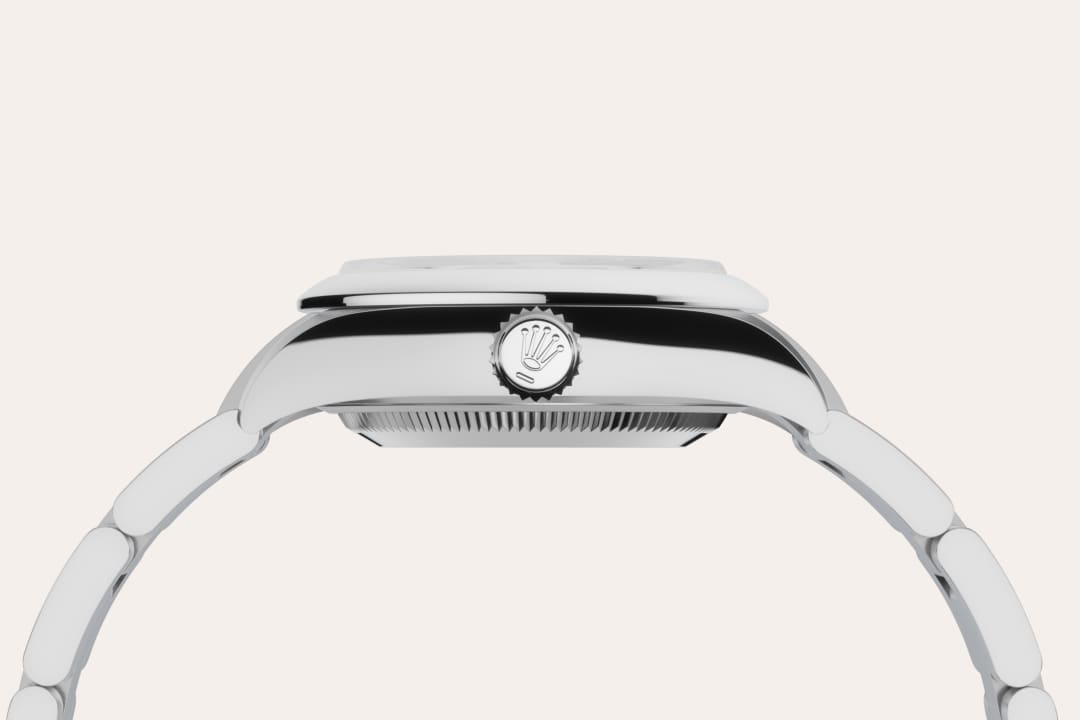 Rolex Oyster Perpetual 28 M276200-0001 case side view