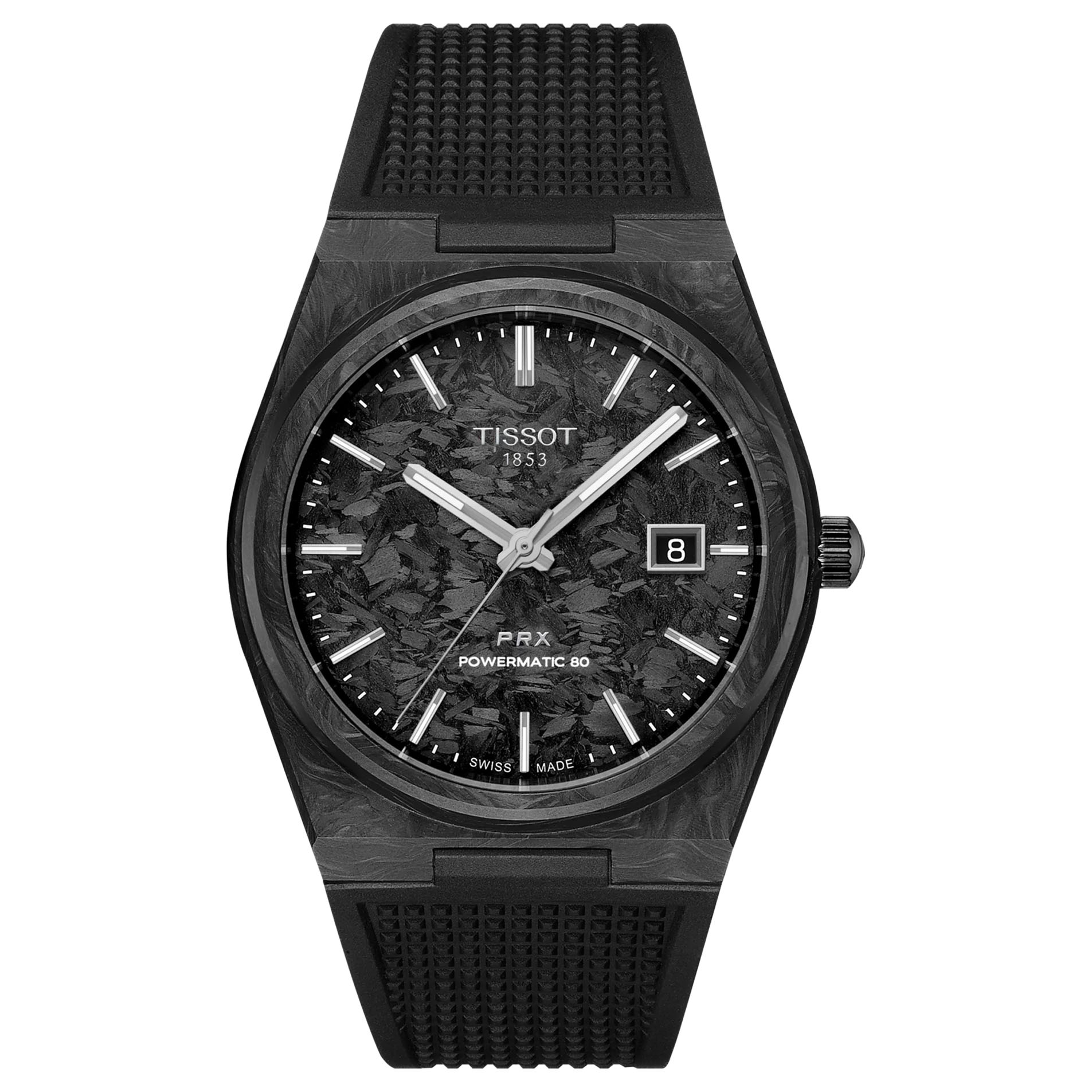 Tissot, PRX Powermatic 80 Carbon, Automatic Men's Watch