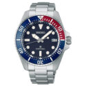 000-1872.jpg Seiko, Prospex Diver's in Blue-Red-Blue with a 41mm stainless steel case and bracelet strap featuring a date function with a blue dial and a blue and red bezel.