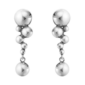 Georg Jensen, Sterling Silver Moonlight Grapes Small Earrings