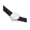 Mondaine, Numeri Black Silicone with a 42mm stainless steel case and a black silicone strap featuring a white dial and a stainless steel bezel.