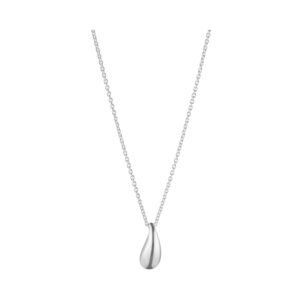 A sterling silver small pendant and chain from Georg Jensen's Reflect collection.
