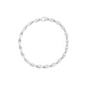 A sterling silver link bracelet from Georg Jensen's Reflect collection.