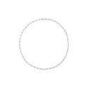 A sterling silver slim link necklace from Georg Jensen's Reflect collection.