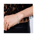 A sterling silver arrow link bracelet from Lucy Quartermaine's Arrow collection.