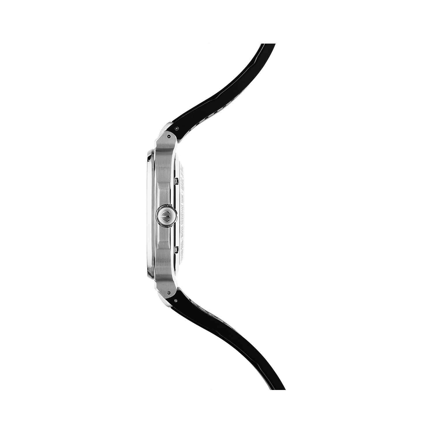 Herbelin, Cap Camarat Square with a 39mm stainless steel case and a black rubber strap featuring a date function with a green dial.