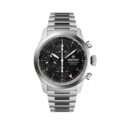 Bremont, Altitude Chronograph GMT with a 42mm stainless steel case and bracelet strap featuring a date function, chronograph and a black dial.