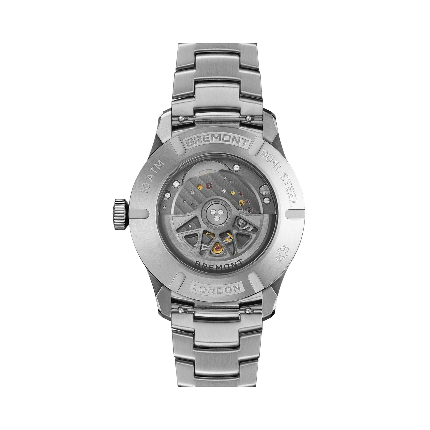 Bremont, Altitude 39 Date with a 39mm stainless steel case and bracelet strap featuring a date function with a black dial.