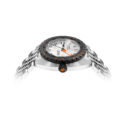DOXA SUB 300Beta, Searambler, Automatic Men's Watch DOXA SUB 300Beta, Searambler with a 42.5mm stainless steel case and bracelet strap featuring a date function with a white dial and a black and orange ceramic bezel.