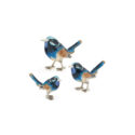 A sterling silver bluebird figurine from Saturno by Francis Howard.