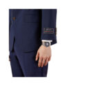 Gucci G-Timeless with a 38mm stainless steel case and bracelet strap with a silver bee design and black sunbrushed dial.