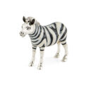 A sterling silver zebra figurine from Saturno by Francis Howard.