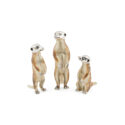 Saturno, Sterling Silver Meercat Figurine A sterling silver meercat figurine from Saturno by Francis Howard.
