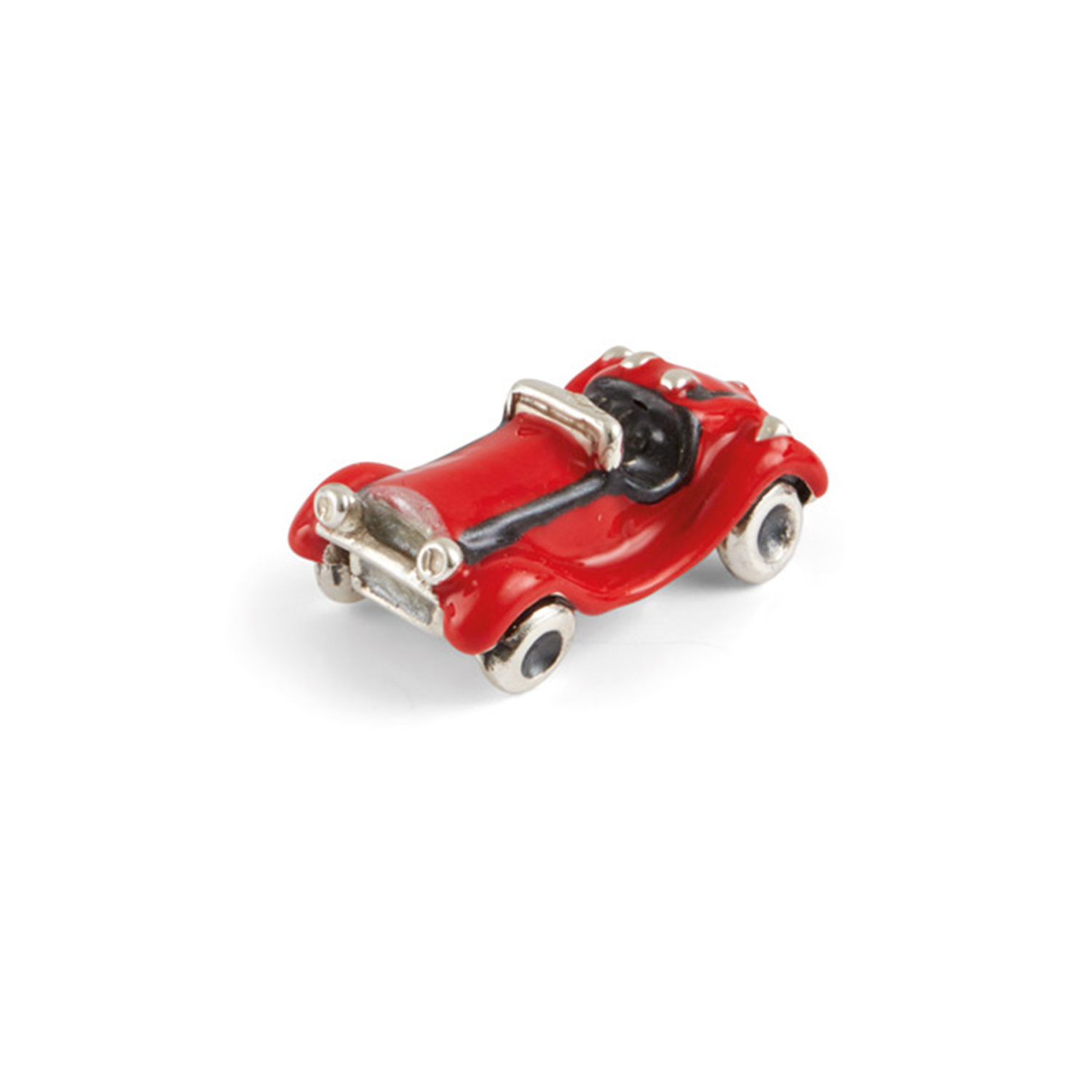Saturno, Sterling Silver Classic Alfa Romeo Figurine A sterling silver classic Alfa Romeo car figurine from Saturno by Francis Howard.
