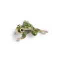 Saturno, Sterling Silver Green Frog Figurine A sterling silver green frog figurine from Saturno by Francis Howard.