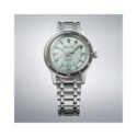 Seiko, Presage Style 60s in Ice Green, Automatic Men's Watch Seiko, Presage Style 60s in Ice Green with a 39.5mm stainless steel case and bracelet strap featuring a date function and a green dial.