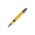 A Montblanc, Great Characters Enzo Ferrari Special Edition Giallo Modena Rollerball pen crafted in yellow precious resin featuring engraving on the cone and cap top.