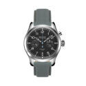Bremont, Vulcan Limited Edition with a 42mm stainless steel case supplied with two sailcloth straps, one in blue and one in camoflage colours featuring a date function and chronograph on black metal dial.
