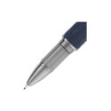 A Montblanc, StarWalker SpaceBlue Doué Fineliner pen crafted in deep space blue coloured precious resin with the metal cap and fittings coated in dark ruthenium.