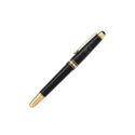 A Montblanc, Meisterstück Around The World In 80 Days Classique Fountain Pen crafted in anthracite precious resin and a handcrafted 14ct gold nib portraying a hot air balloon.