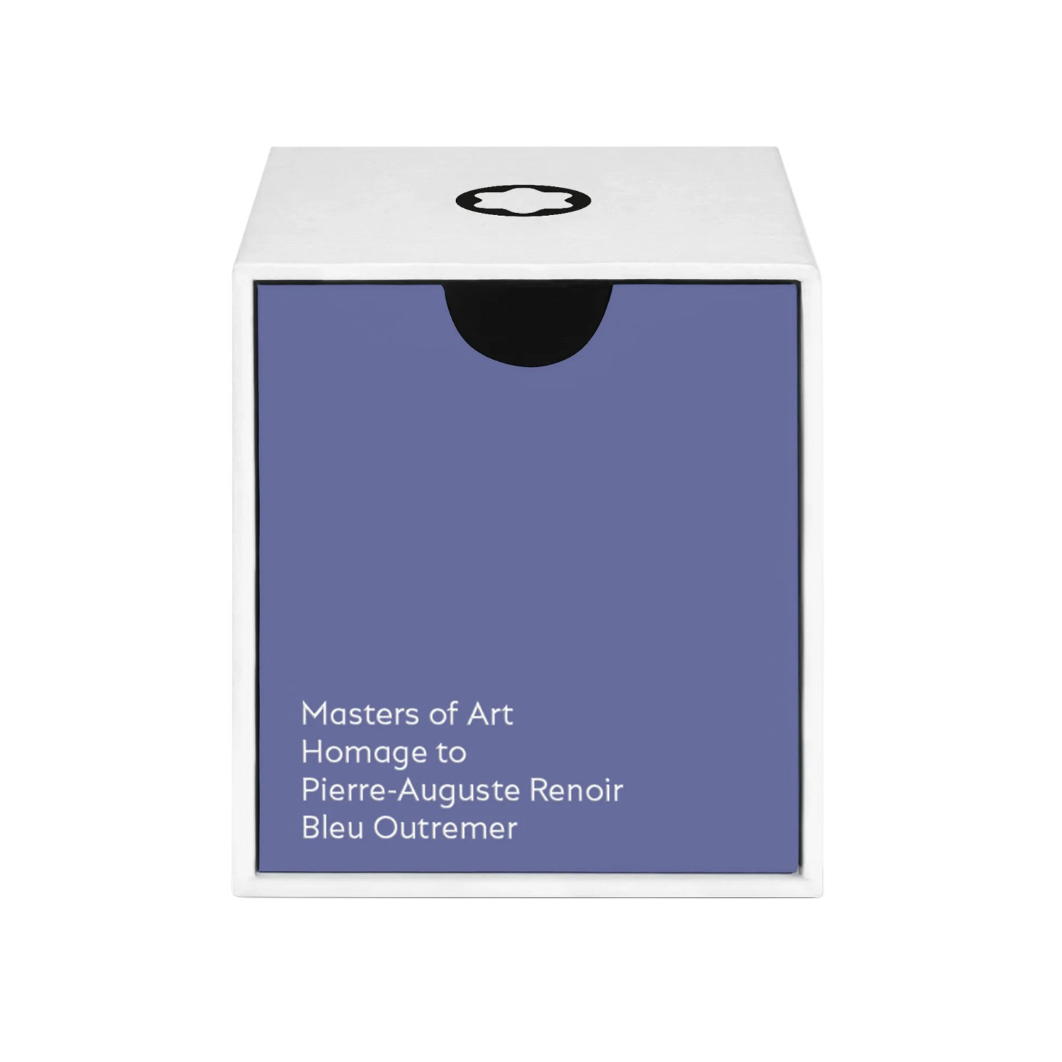 Montblanc, Ink Bottle Masters of Art Homage to Pierre-Auguste Renior with 50ml of blue ink.