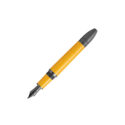 Montblanc, Great Characters Enzo Ferrari Special Edition Giallo Modena Fountain Pen crafted in yellow precious resin with engraving on the cone and clip and featuring an Au 585 solid gold, ruthenium-coated nib.