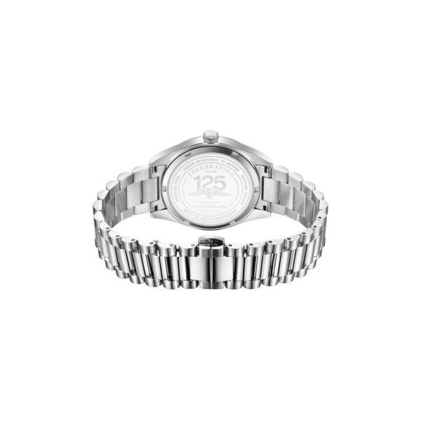 Rotary, Heritage Sport with a 40mm stainless steel case and bracelet strap featuring a black dial.