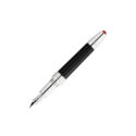 A Montblanc, Great Characters Jimi Hendrix Special Edition Fountain Pen crafted from black precious resin featuring a platinum-coated clip resembling the vibrato bar of an electric guitar and a handcrafted Au 585 solid gold nib with rhodium coating bearing a portrait of Jimi Hendrix.