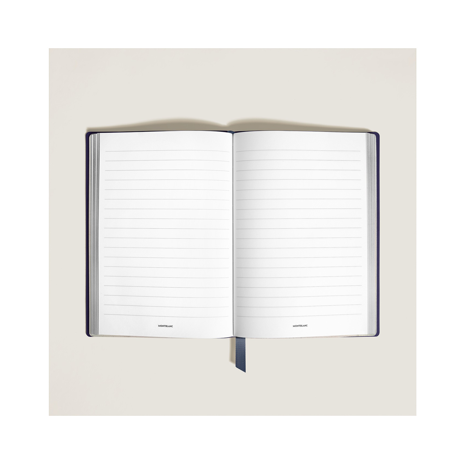 A Montblanc, Meisterstück Around The World In 80 Days medium blue lined notebook crafted in fine leather featuring 96 sheets and taking its design and theme from the Around The World In 80 Days special collection.