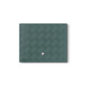 A Montblanc, Extreme 3.0 pewter coloured wallet crafted from leather adorned with the Extreme 3.0 motif featuring six credit card slots, two banknote compartments and two additional small pockets.